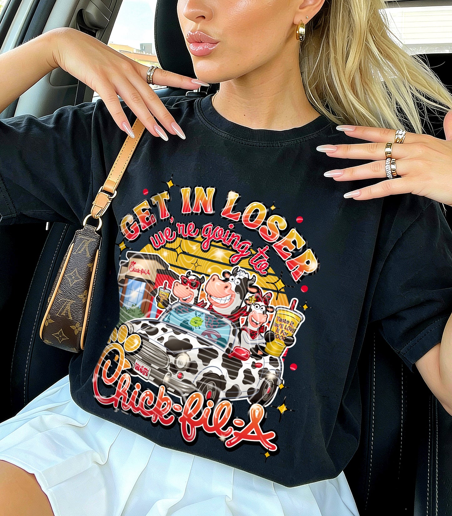 Get In Loser We’re Going To Chkfla DTF Prints