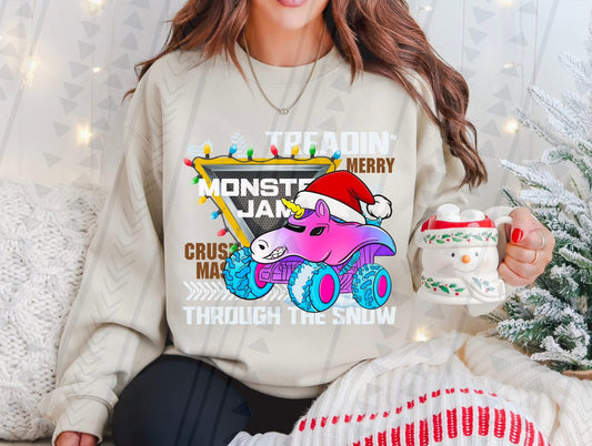 Merry Crushmas (Sparkle Smash) DTF Prints