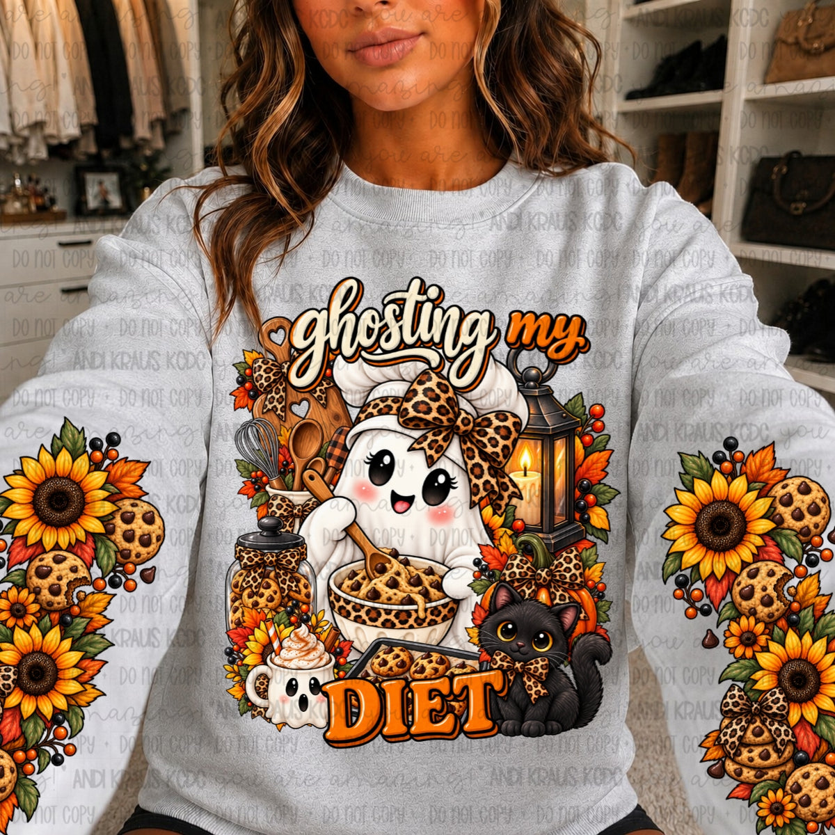 Ghosting My Diet DTF Print