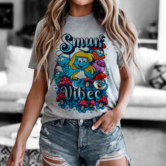Smurf Vibes DTF Prints