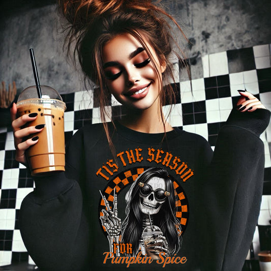 ‘Tis The Season For Pumpkin Spice DTF Prints