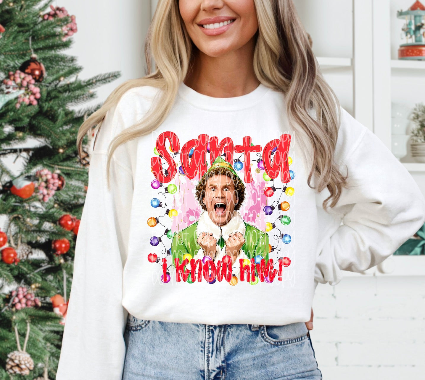 Santa! I know him! DTF Print
