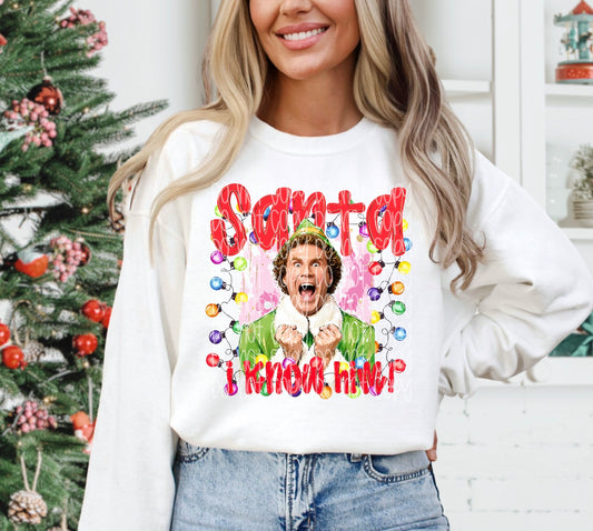 Santa! I know him! DTF Print