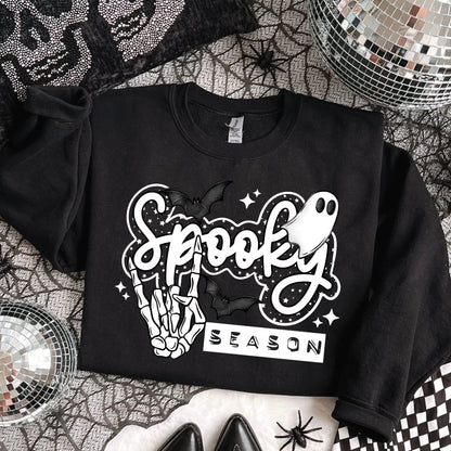 Spooky Season Skellie Hand DTF Print