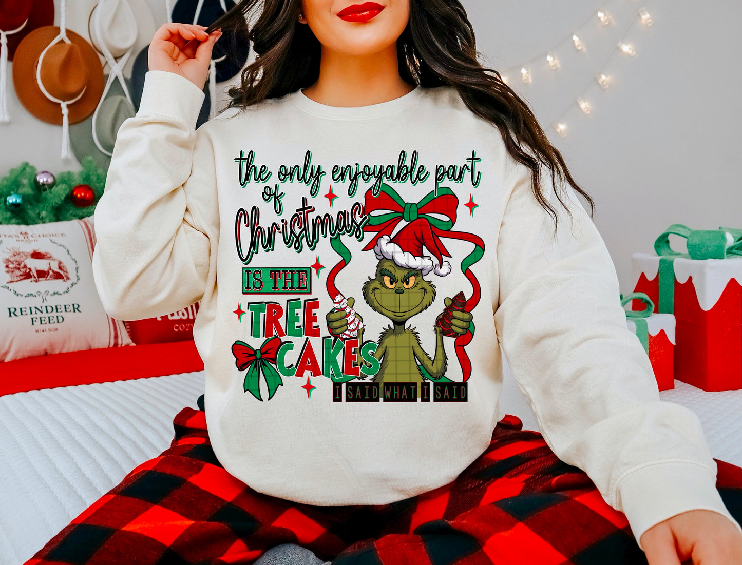 The Only Enjoyable Part Of Christmas DTF Prints