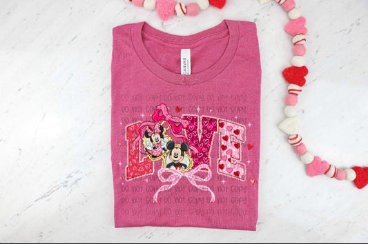 Love Locket Couple DTF Prints