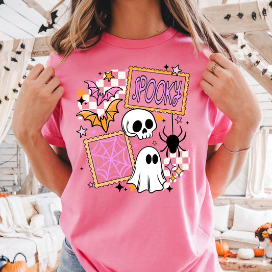 Spooky Stamps DTF Print