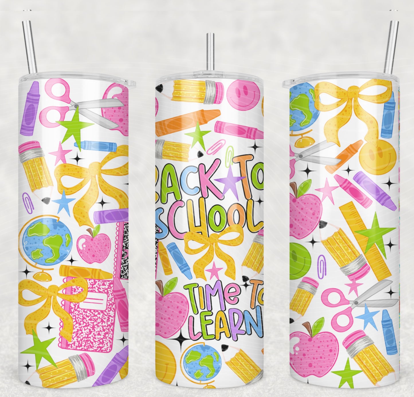 Back To School (Style 2) Tumbler Wrap