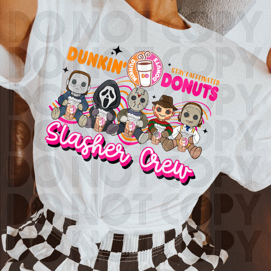 Donuts Slasher Crew DTF Prints