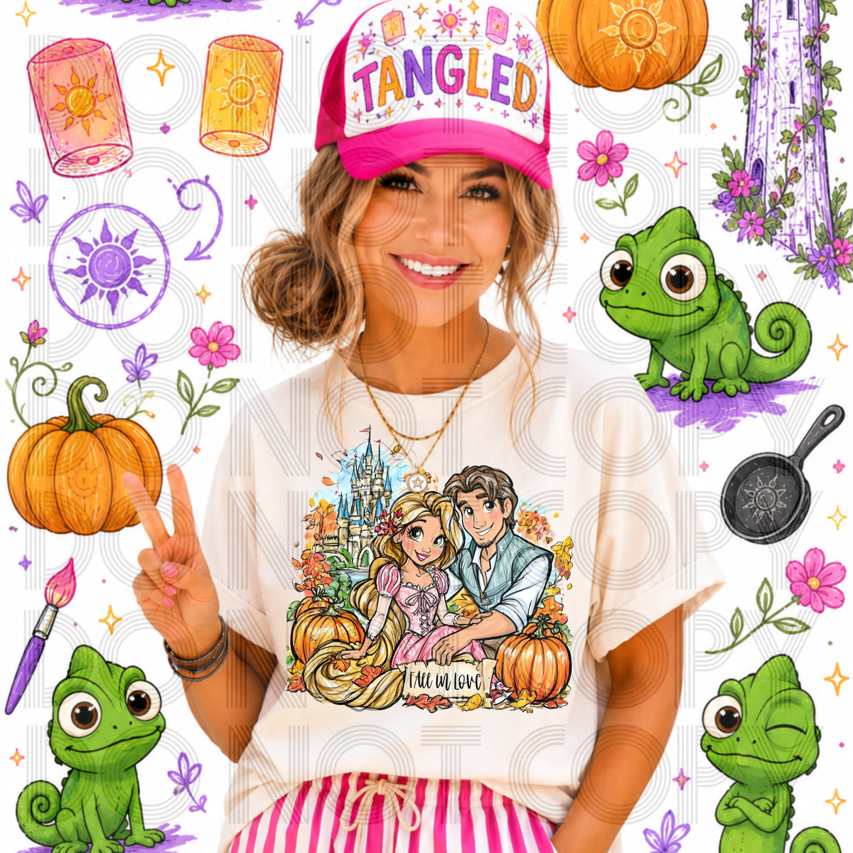Fall In Love DTF Print