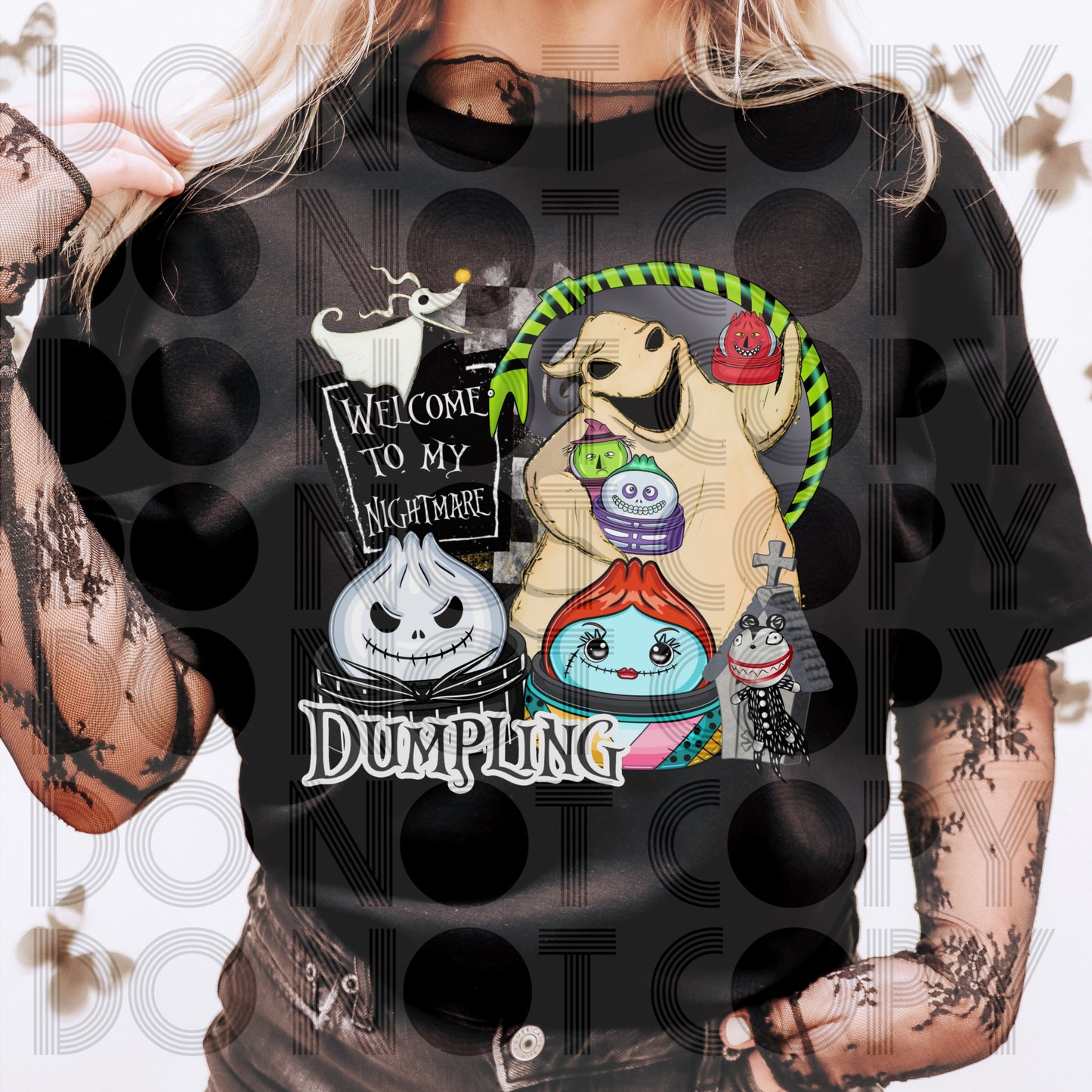 Welcome To My Nightmare Dumpling DTF Print
