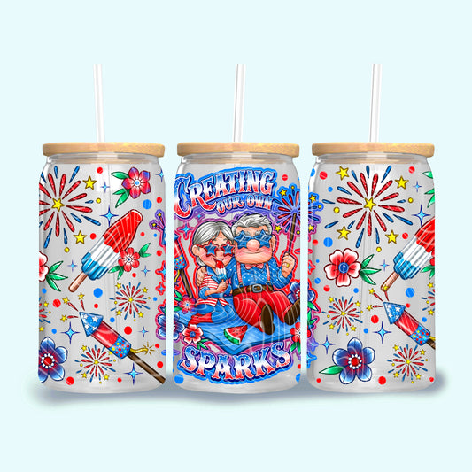 Creating Our Own Sparks 16 oz Glass Wrap