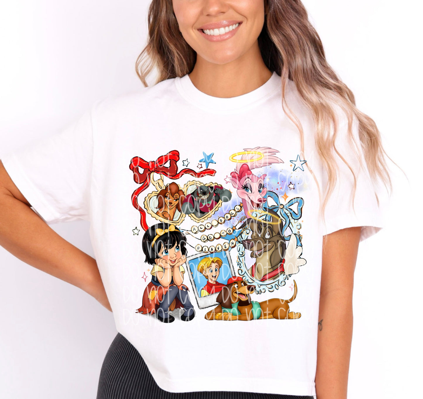 All Dogs Locket DTF Print