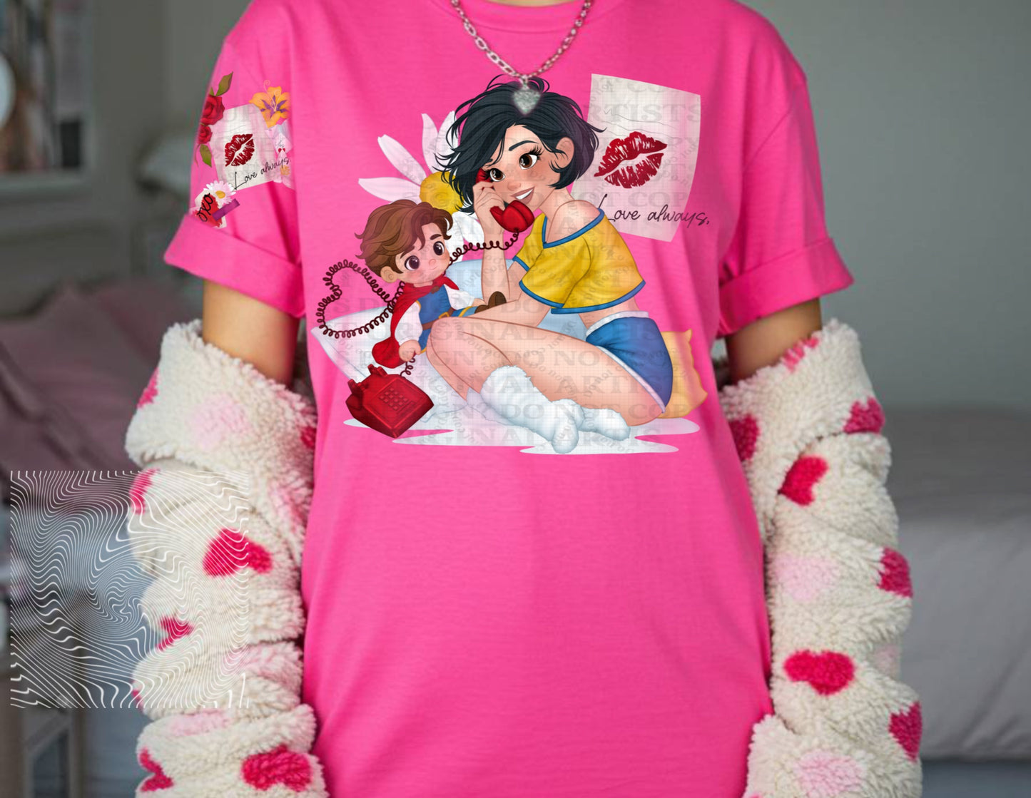 Princess SW Valentine DTF Prints