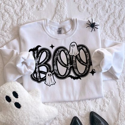 Boo Lace DTF Print
