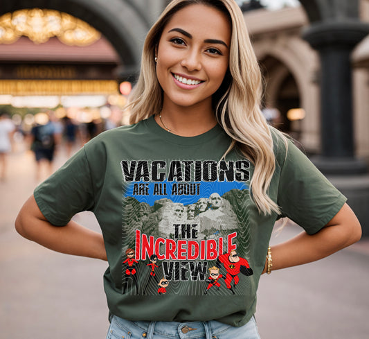 Vacations Are All About The Incredible View DTF Print