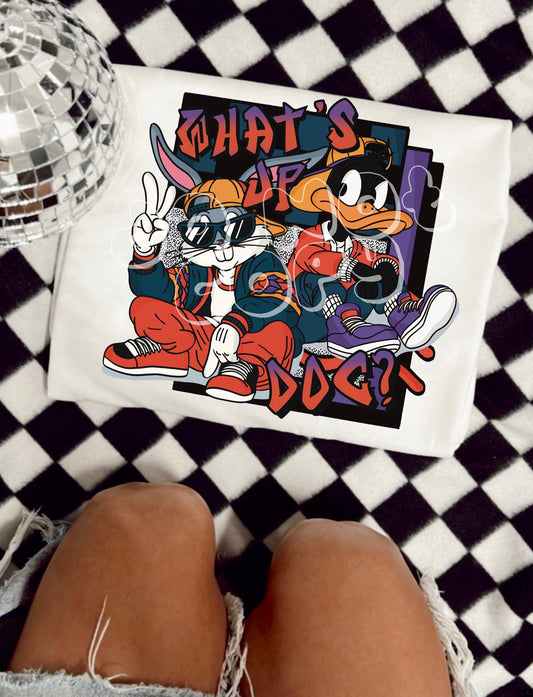 Whats Up Doc DTF Print