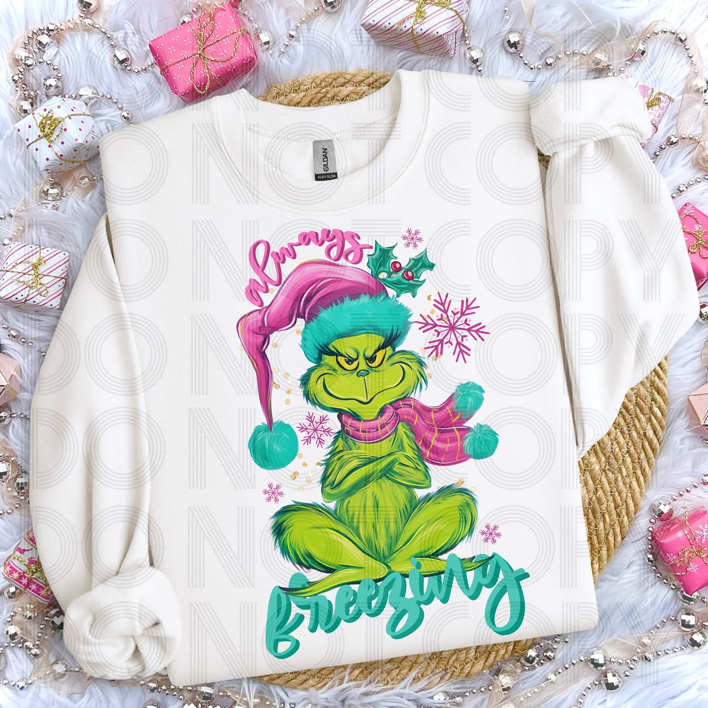 Always Freezing DTF Prints