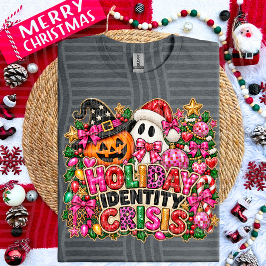Holiday Identity Crisis DTF Print