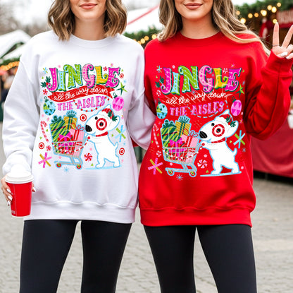 Jingle All The Way Down The Aisles DTF Prints