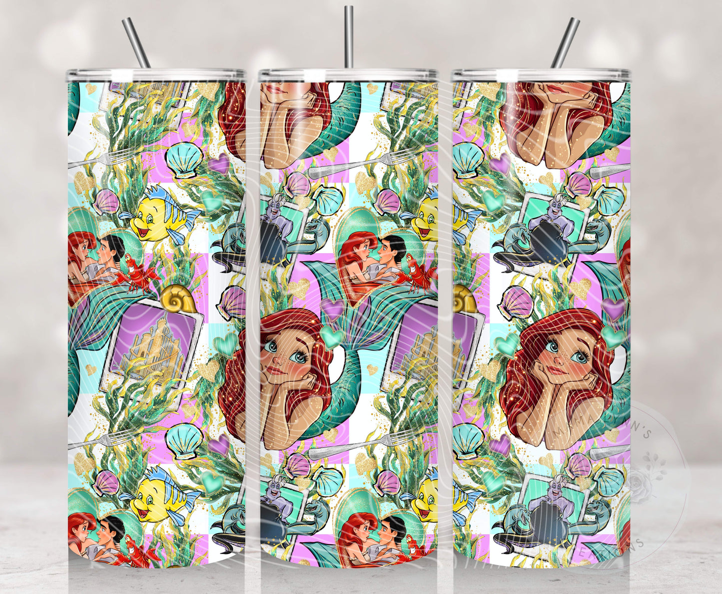 Princess Ariel Collage