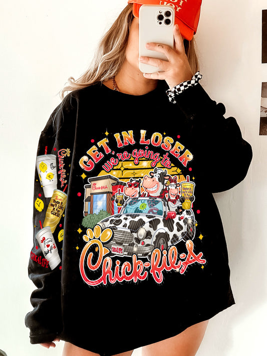 Get In Loser We’re Going To Chkfla DTF Prints