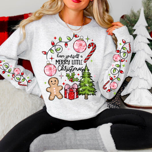 Have Yourself A Merry Little Christmas DTF Prints
