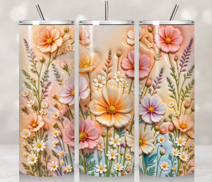Wildflowers Tumbler Wrap