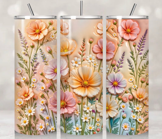 Wildflowers Tumbler Wrap
