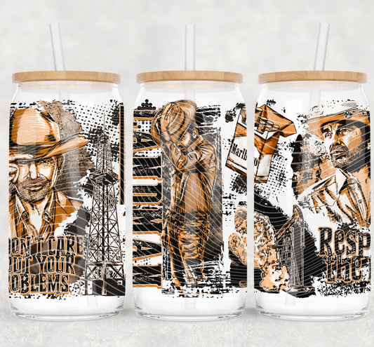 Landman 16 oz Glass Wraps