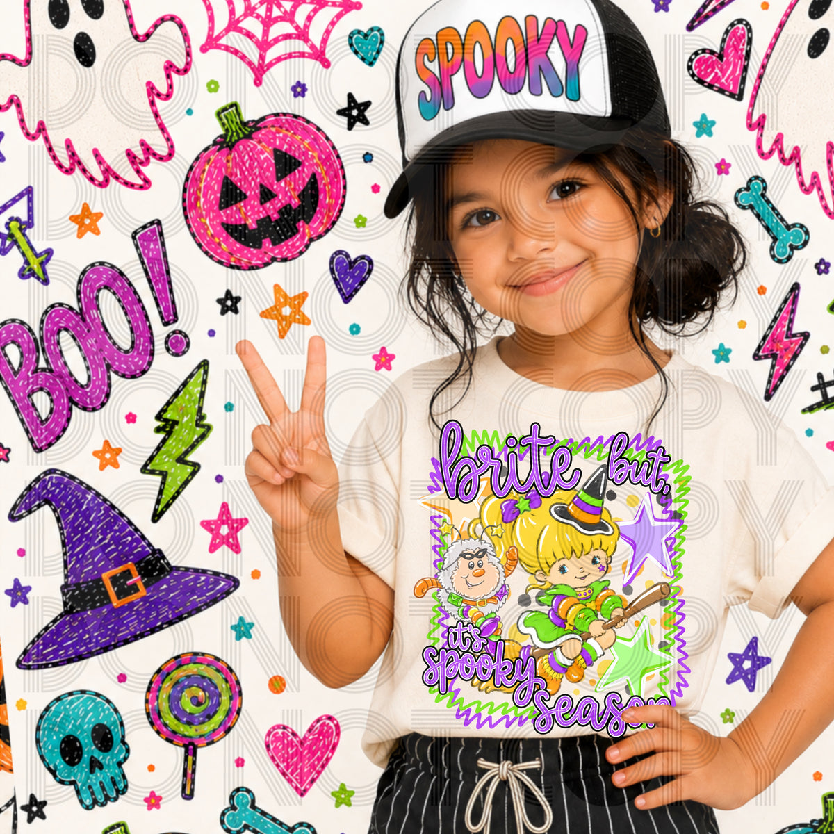 Brite But It’s Spooky Season DTF Print
