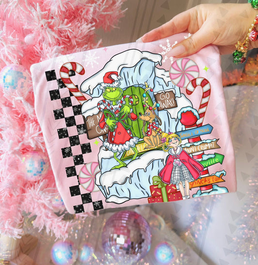 Christmas Mt. Crumpit DTF Print