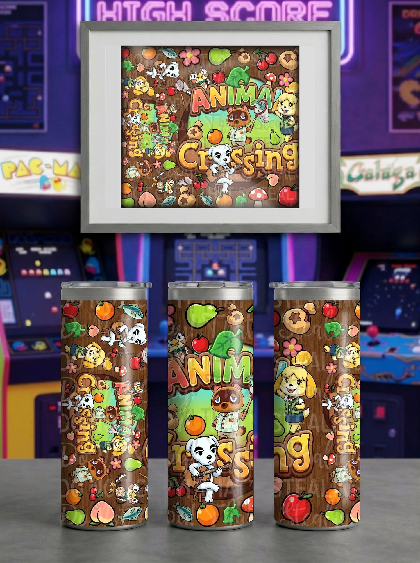 Animal Crossing Tumbler Wrap