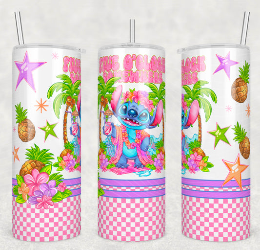 5 O’Clock Somewhere Tumbler Wrap