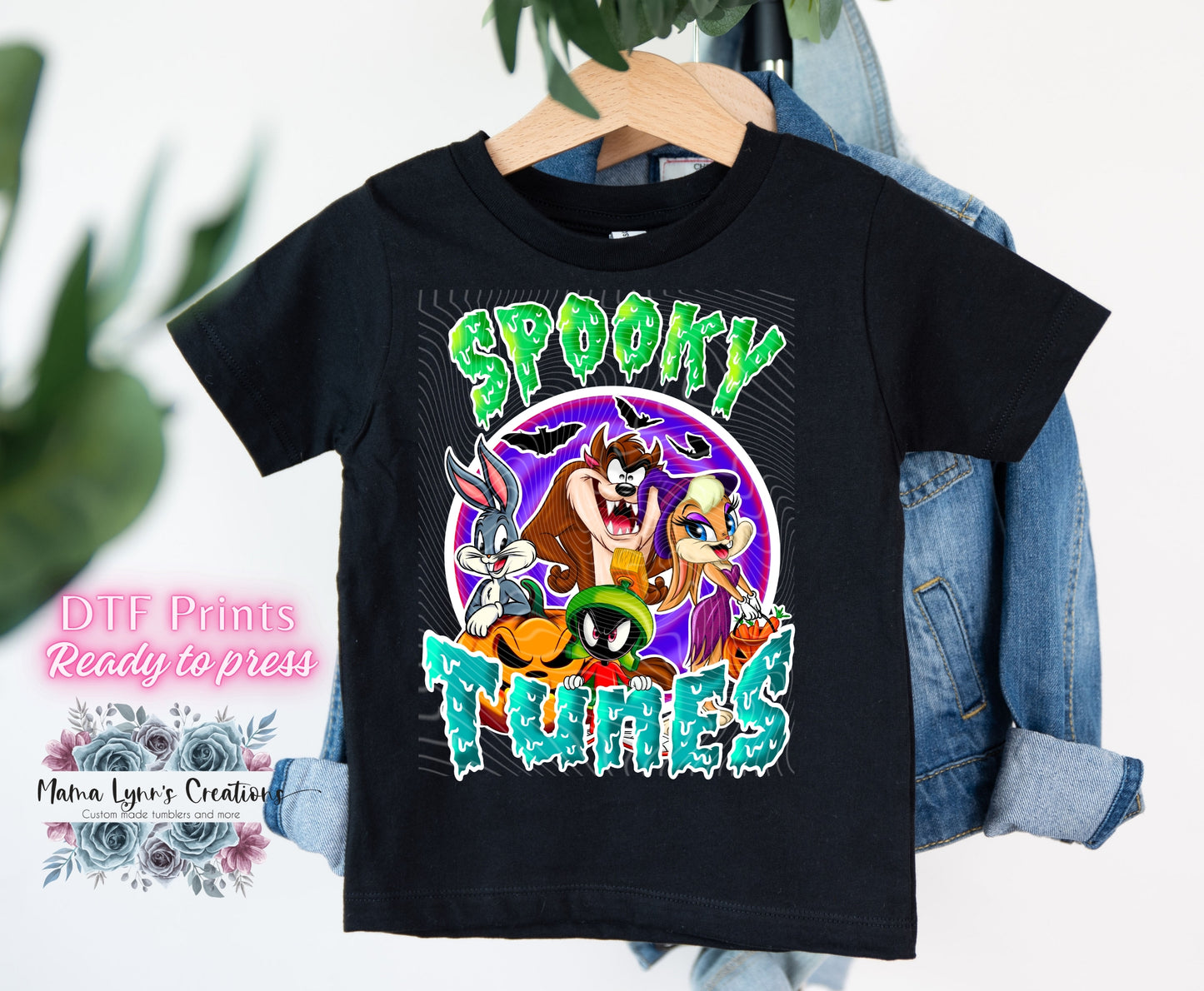 Spooky Tunes DTF Print