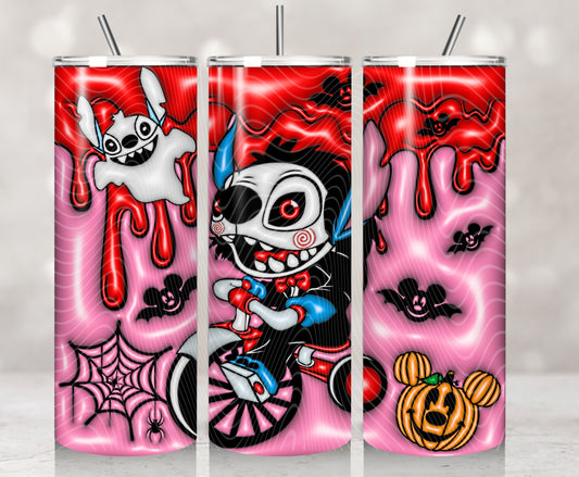 3D/ Inflated Pink Stitch Jigsaw Horror