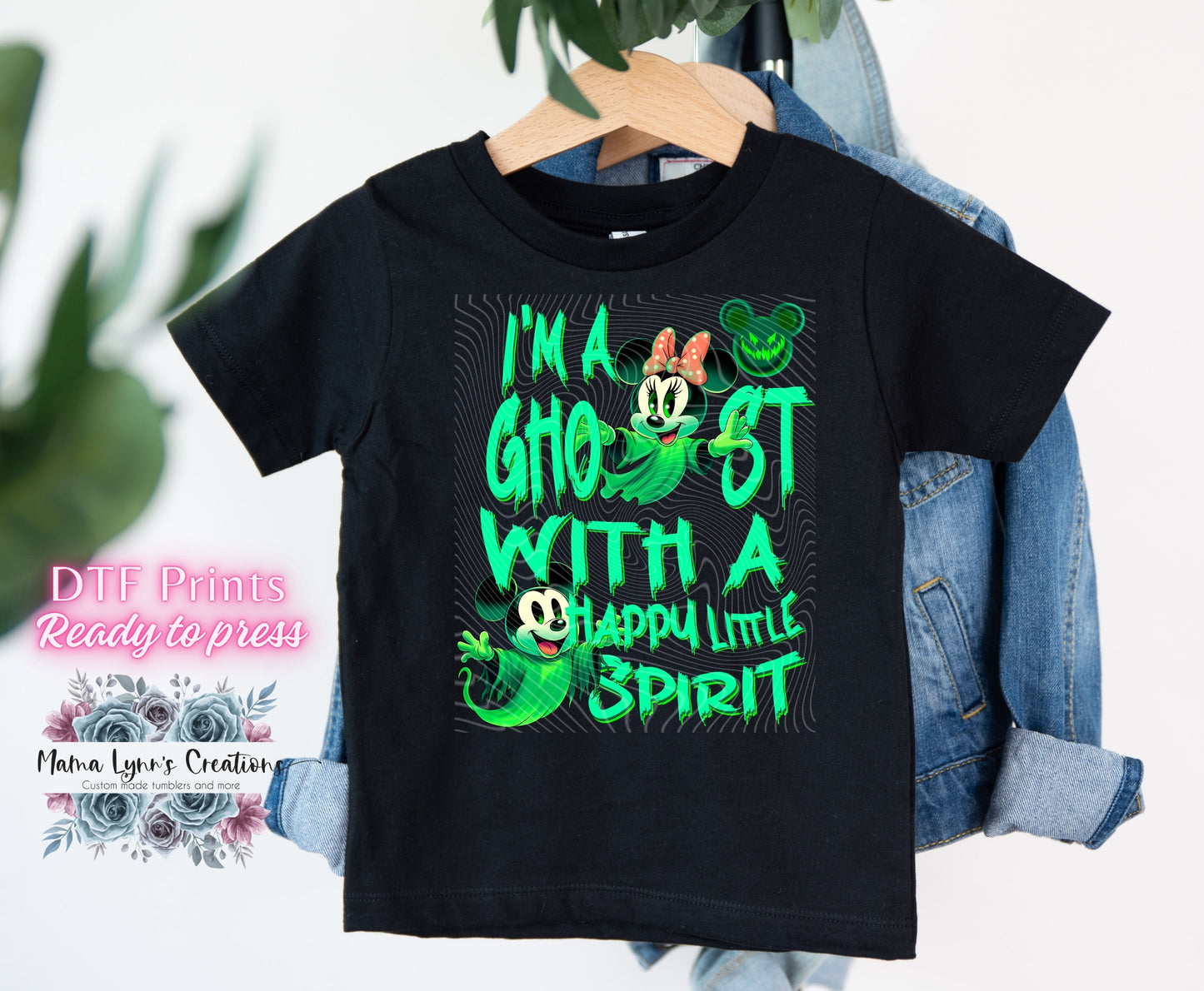 Happy Little Spirit DTF Print