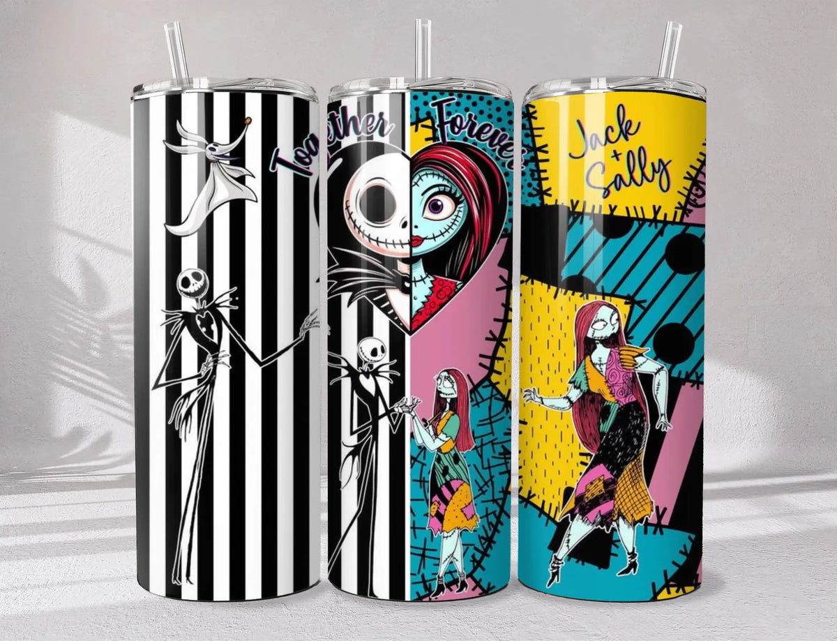 Together Forever Jack & Sally Tumbler Wrap