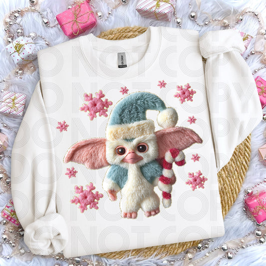 (Faux Yarn) Holiday Gizmo DTF Prints