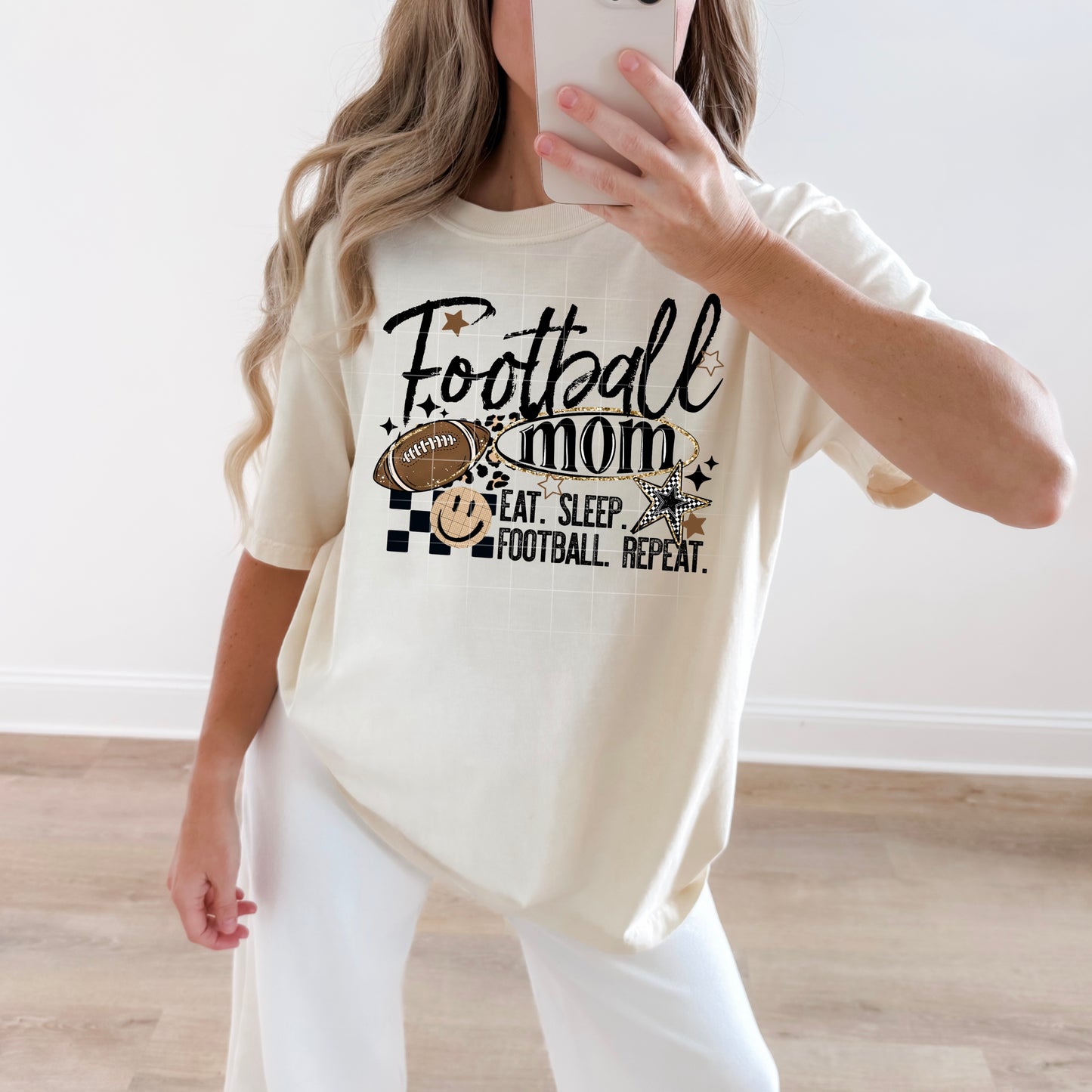 Football Mom DTF Print