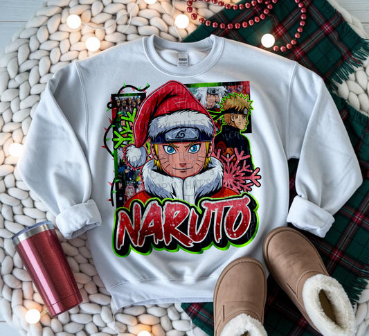 Christmas Naruto DTF Prints