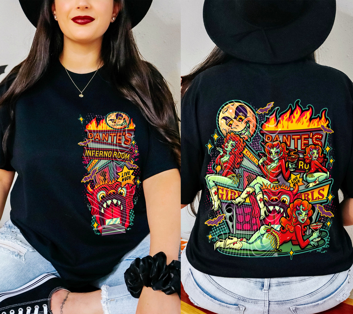 Dante’s Girls DTF Print