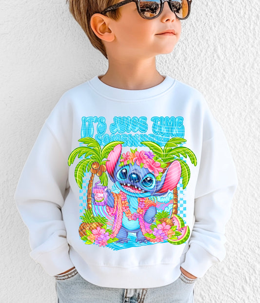 (Blue) It’s Juice Time Somewhere DTF Print