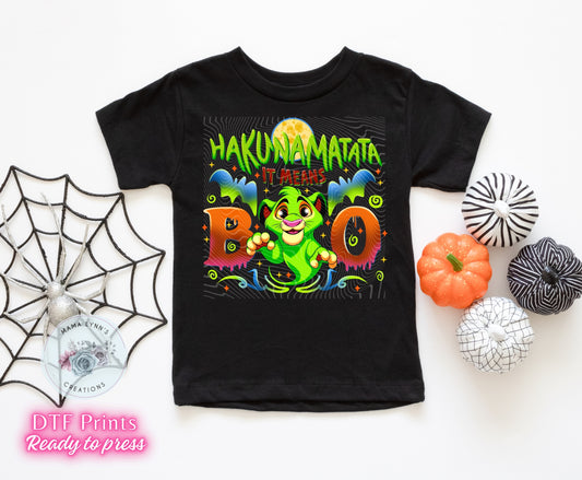 Spooky Hakuna Matata DTF Print