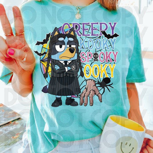 Creepy Kooky Spooky Ooky DTF Prints