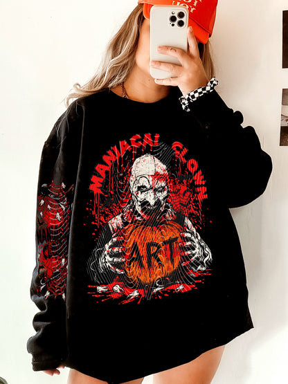 Maniacal Clown DTF Print