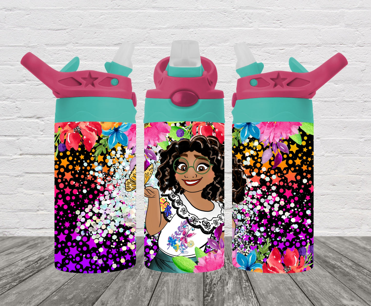 Floral Mirabel Kids Tumbler Wrap