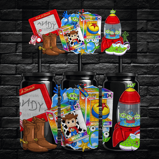 Collector Box Woody 16 oz Glass Wrap
