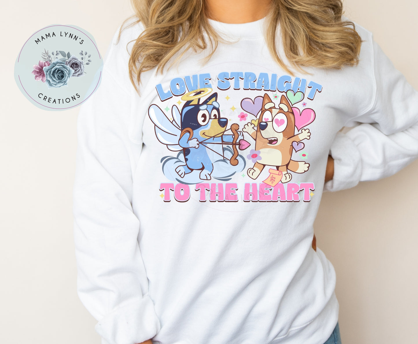 Love Straight To The Heart, Dog Family, Valentine Htv Transfer