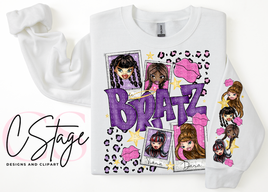 Throwback Bratz DTF Print